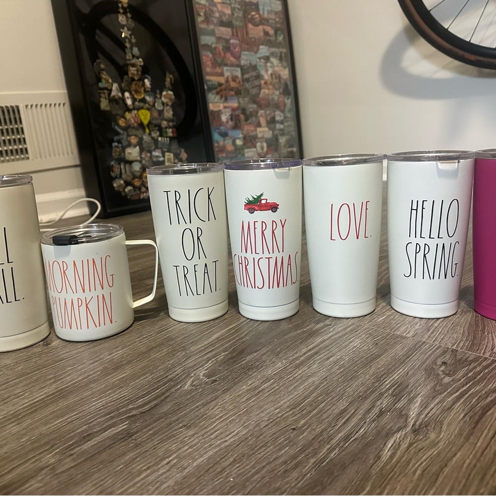 Rae Dunn Tumbler Set